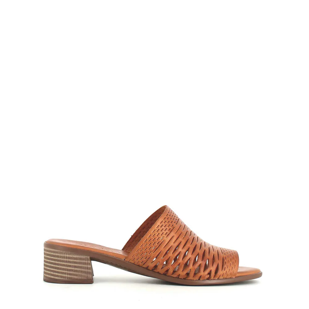 Cinders Edit Trellis Mule Tan