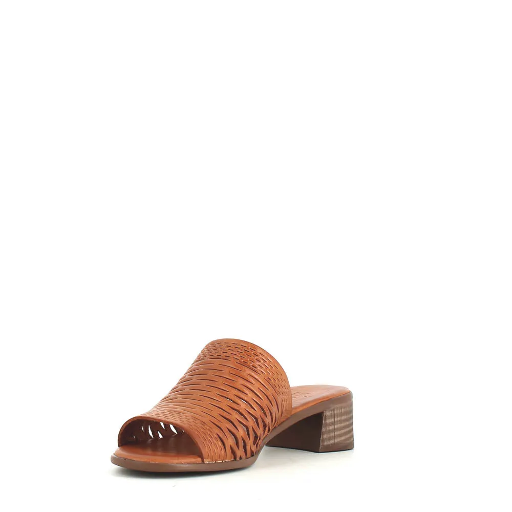 Cinders Edit Trellis Mule Tan