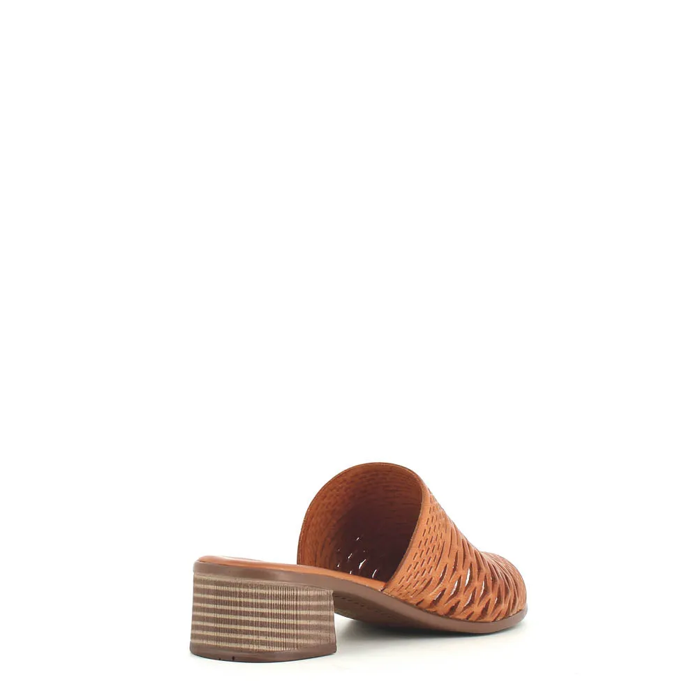 Cinders Edit Trellis Mule Tan