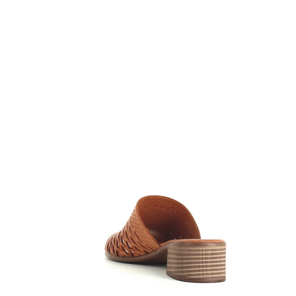 Cinders Edit Trellis Mule Tan
