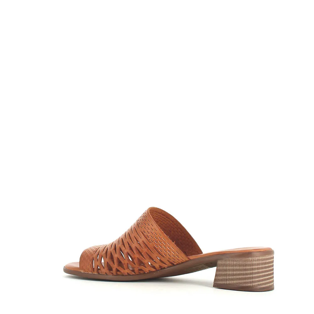 Cinders Edit Trellis Mule Tan