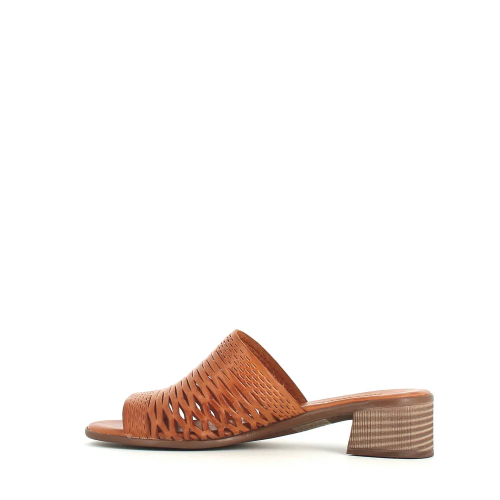 Cinders Edit Trellis Mule Tan