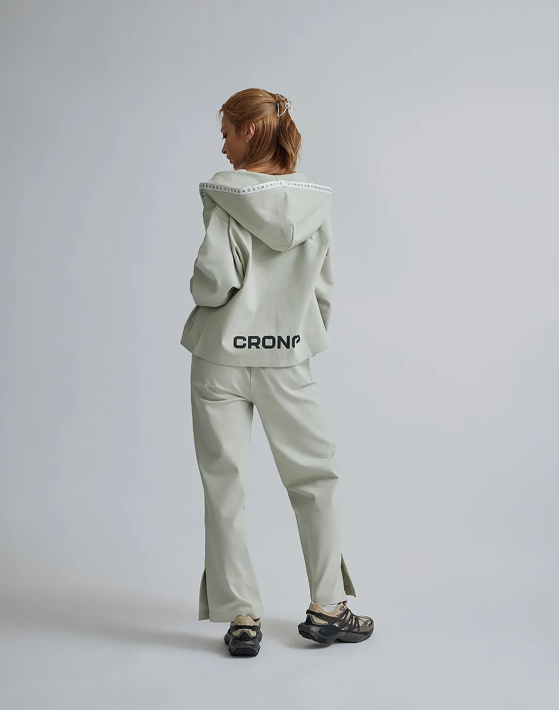 CRONOS WOMEN EASY CARE STRETCH PANTS【BEIGE】