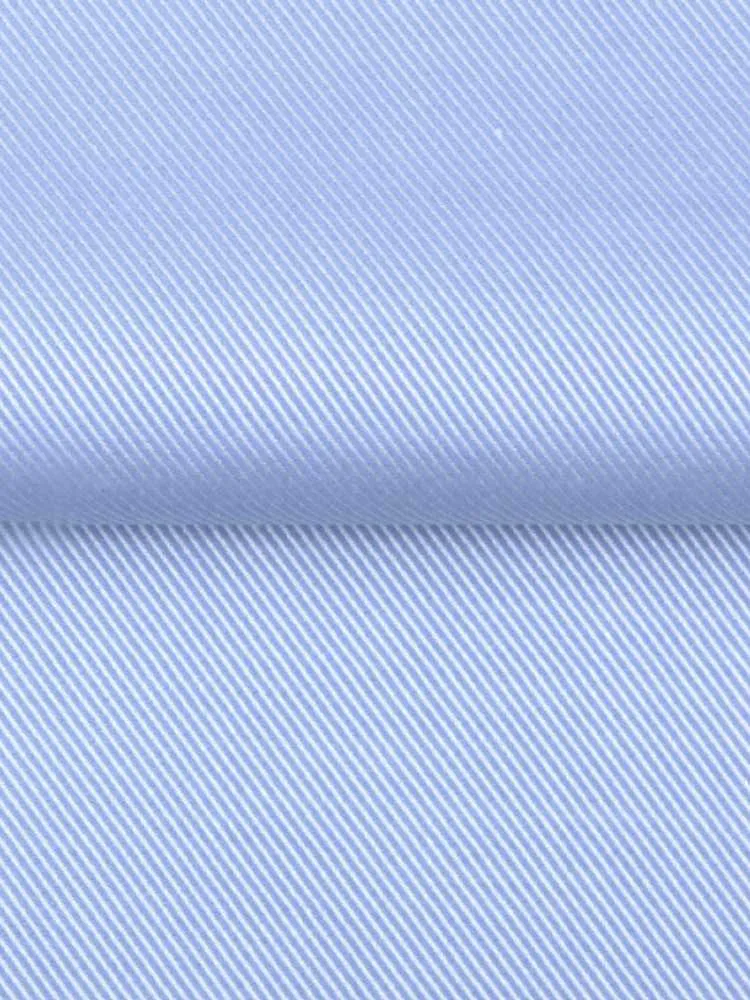 Cutaway Blue Premium Weave Shirt French Cuff