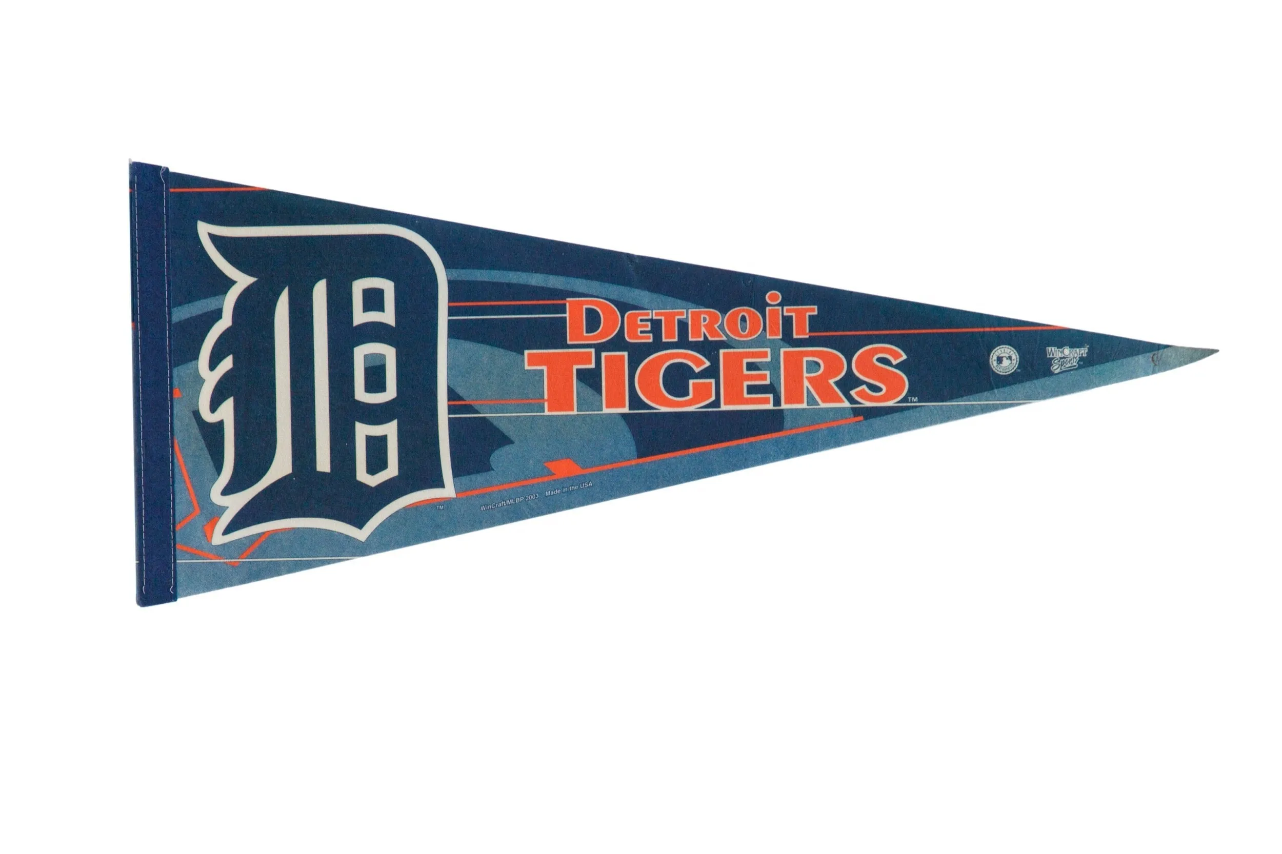 Detroit Tigers Felt Flag Pennant