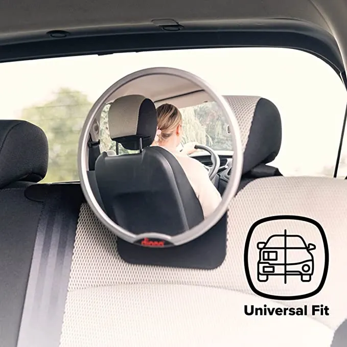 Diono Easy View Mirror 2 pack Silver