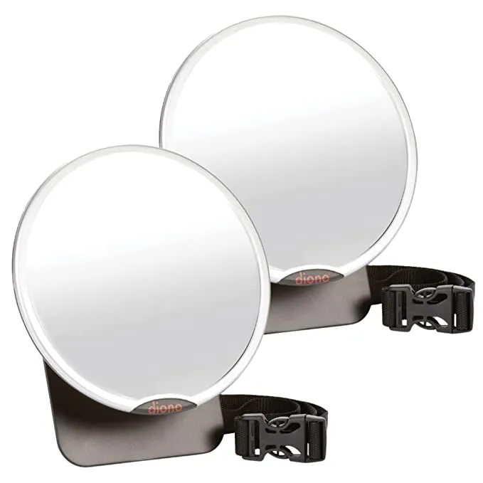 Diono Easy View Mirror 2 pack Silver