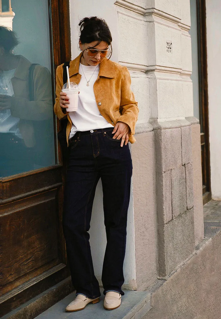 Durance Studded Genuine Suede Loafers