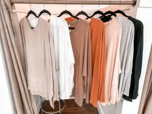 Easy Choice Curvy Dolman Top