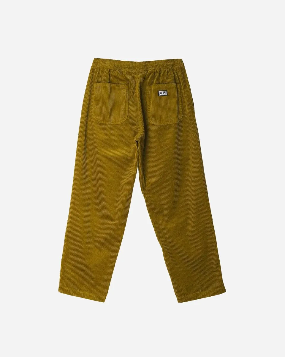 Easy Cord Pant - Olive Oil