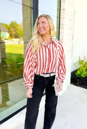 Easy Does It Button Up Top