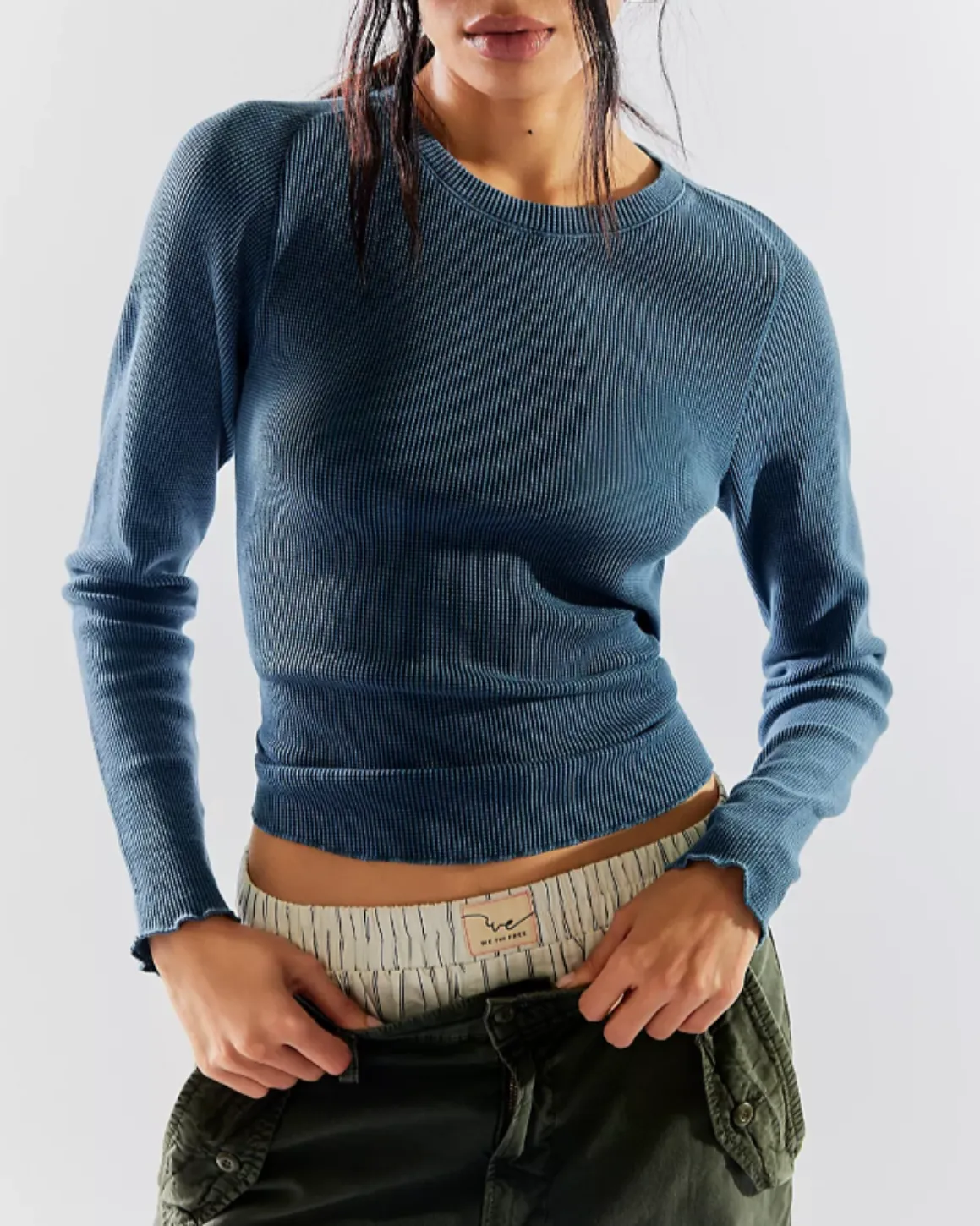 Easy Does It Tee in Dark Denim