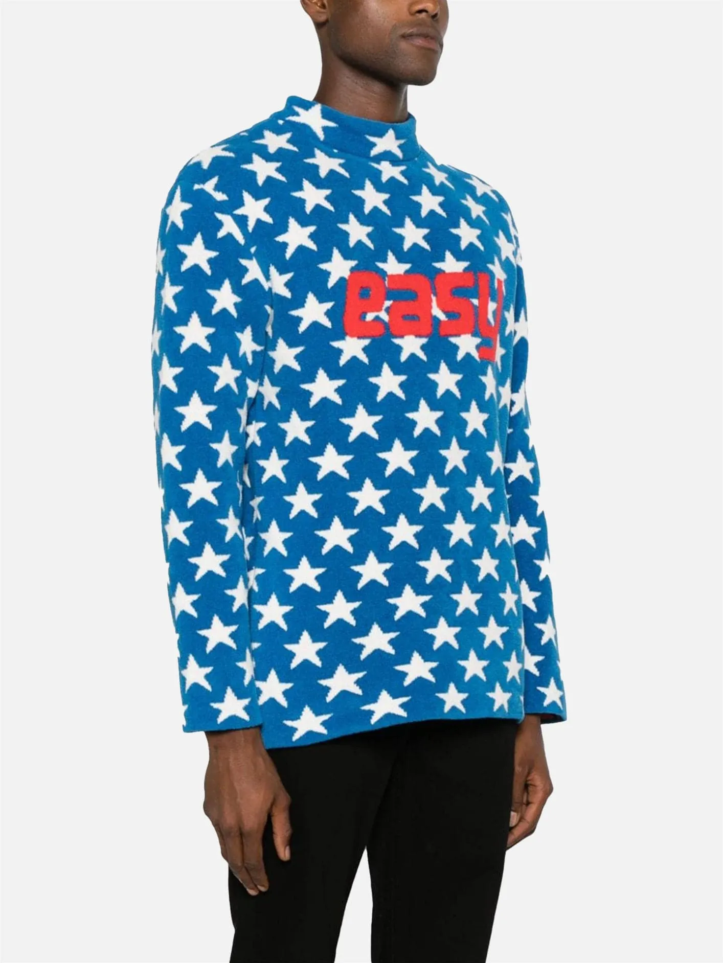 Easy Fleece Sweater Knit - Blue