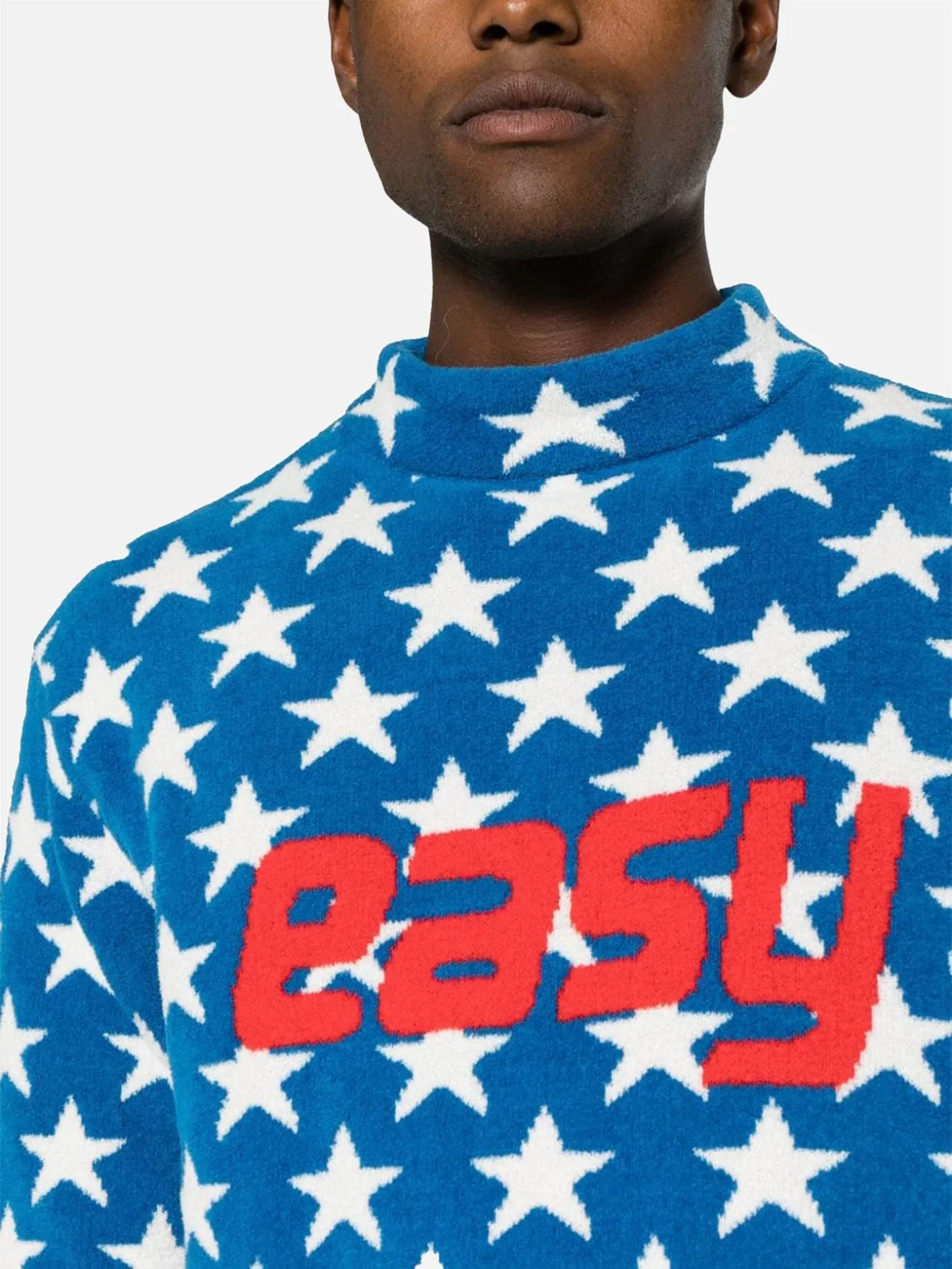 Easy Fleece Sweater Knit - Blue