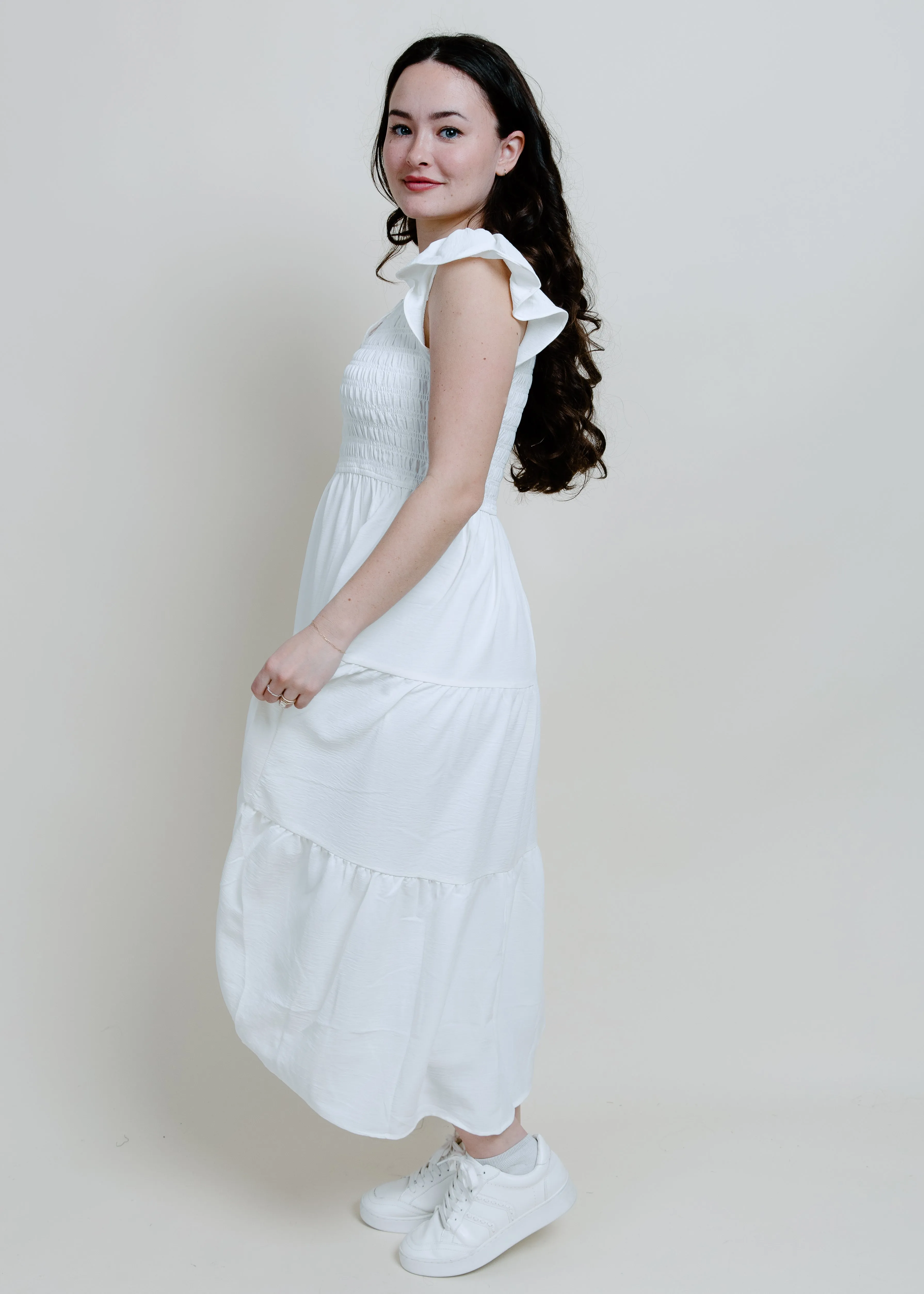 Easy Goes It Maxi Dress - Ivory