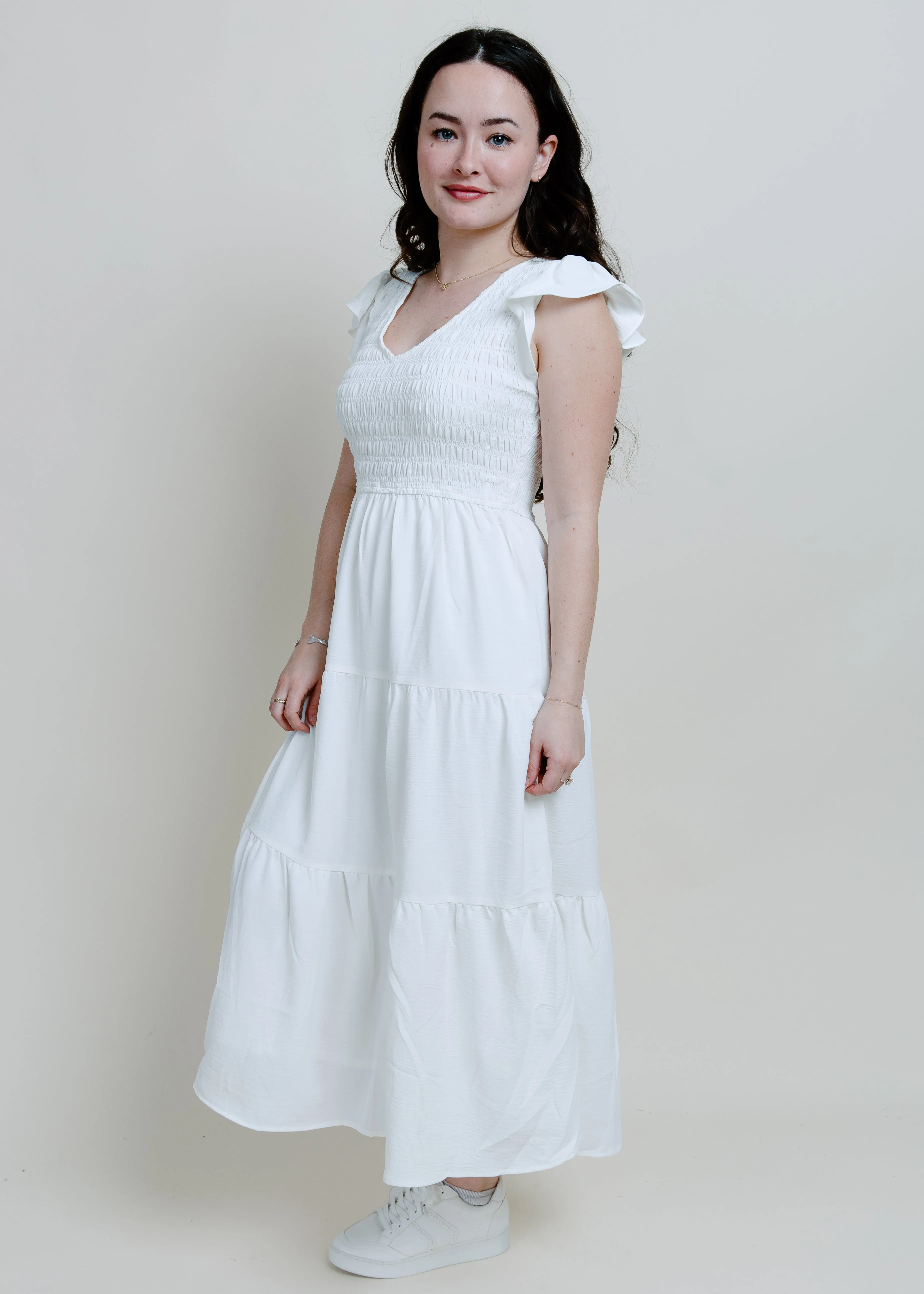 Easy Goes It Maxi Dress - Ivory