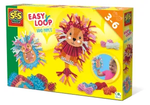 Easy loop hand puppets