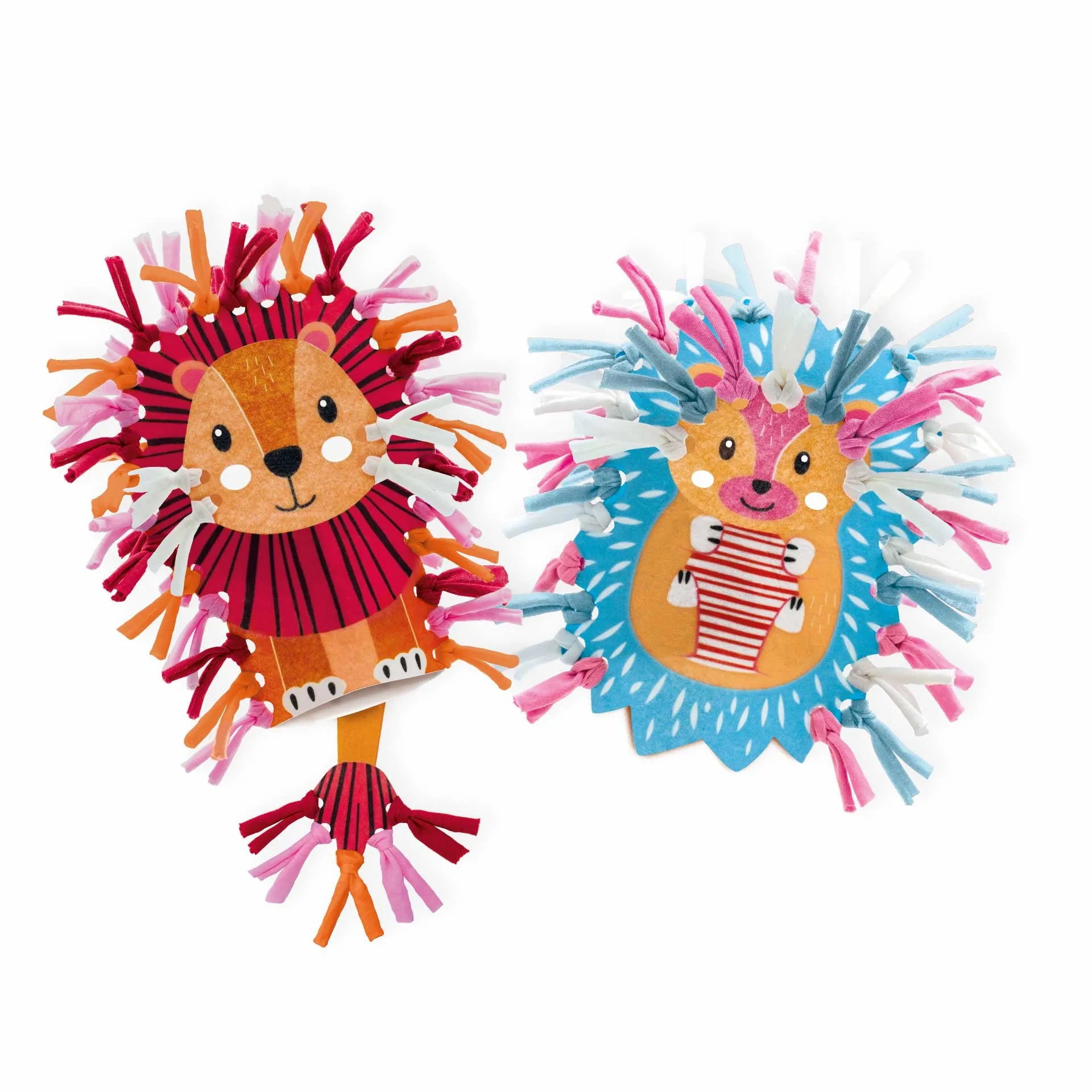 Easy loop hand puppets