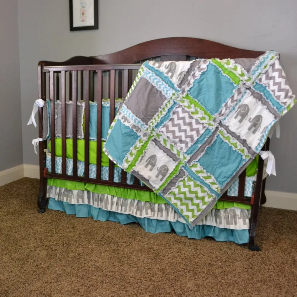 Easy Peasy Baby Rag Quilt Pattern