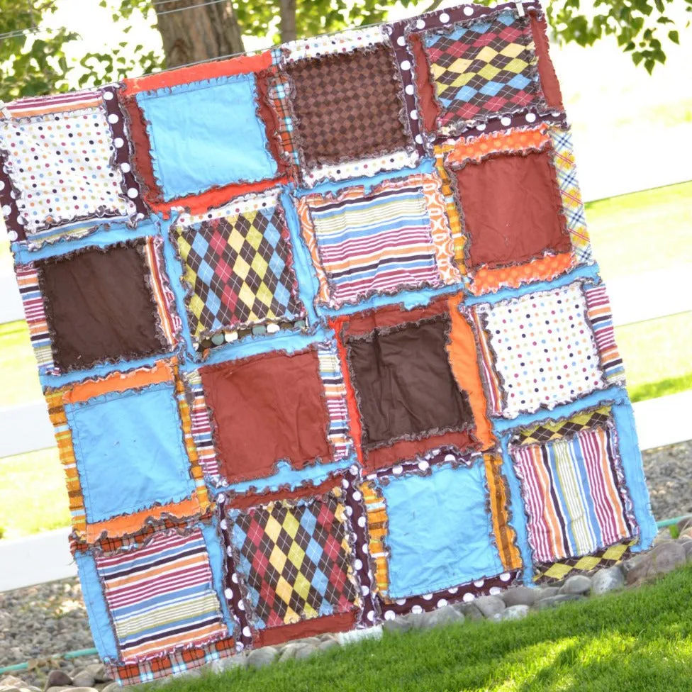 Easy Peasy Baby Rag Quilt Pattern