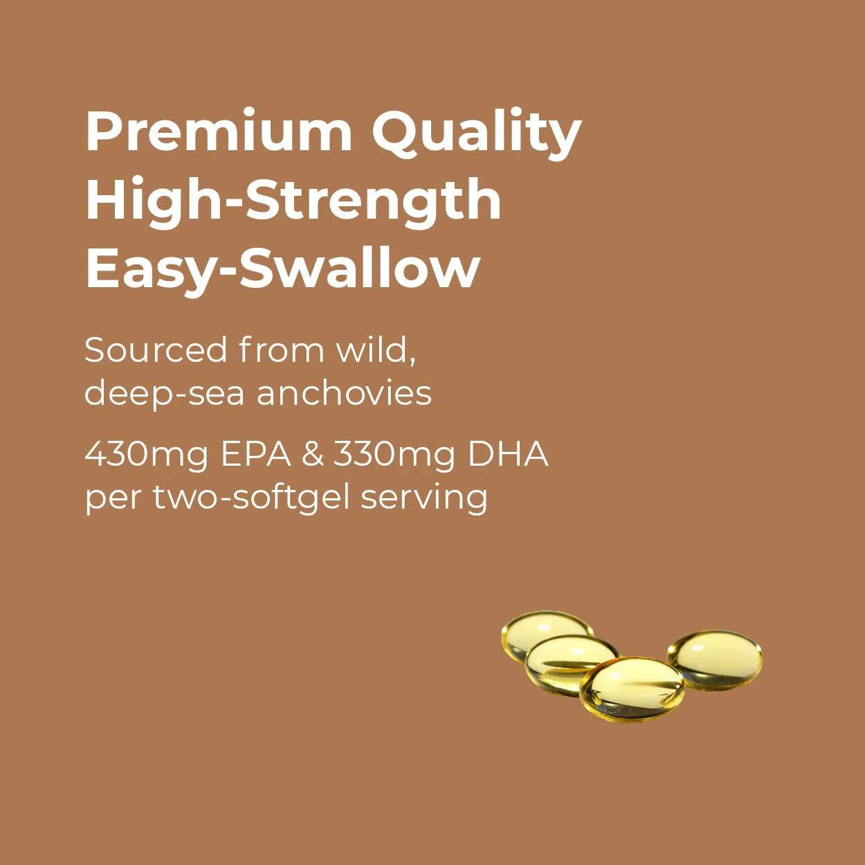 Easy-Swallow Fish Oils