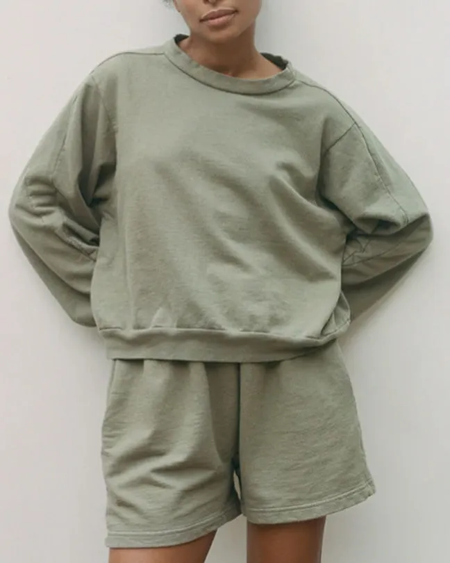 Easy sweatshirt in fir green