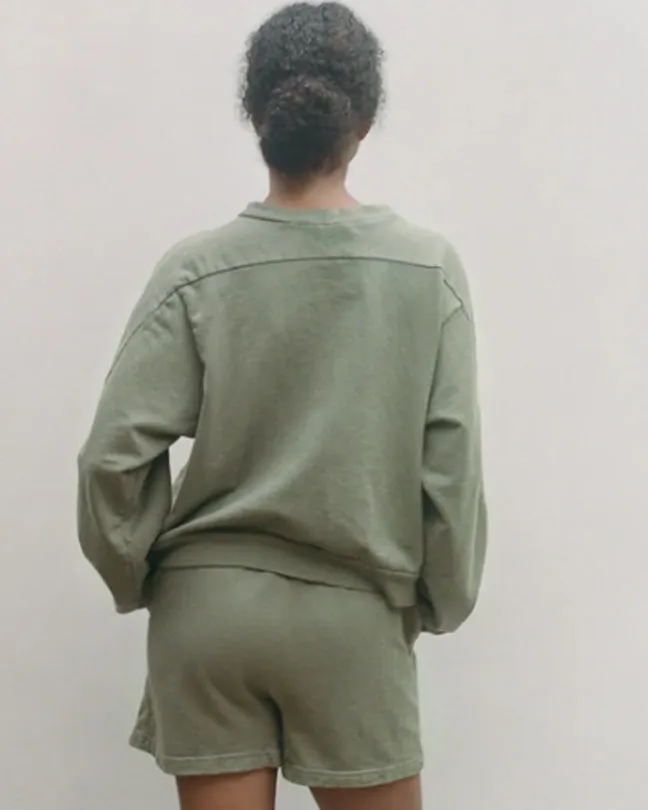 Easy sweatshirt in fir green