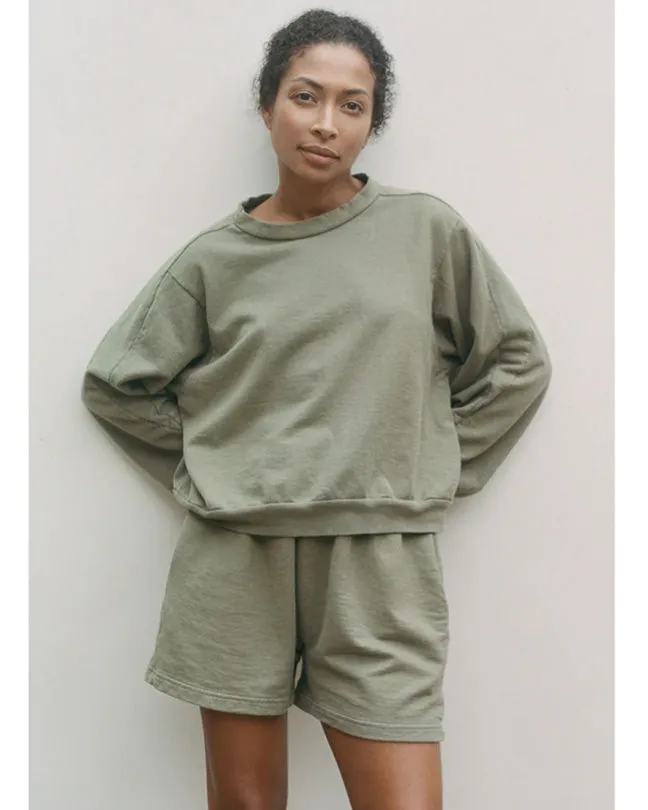 Easy sweatshirt in fir green