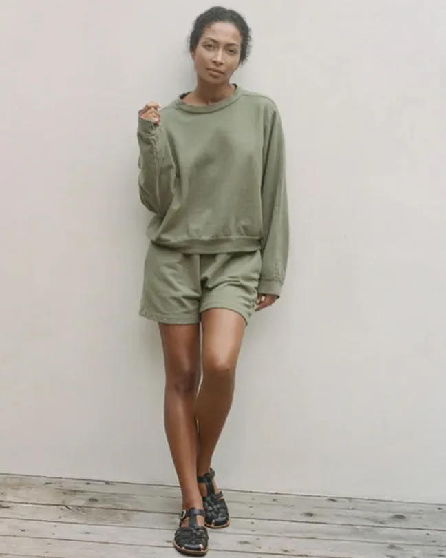 Easy sweatshirt in fir green