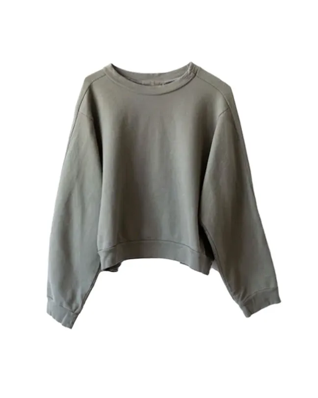 Easy sweatshirt in fir green