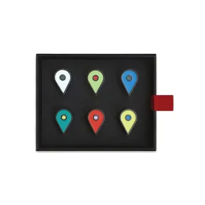 Easy Tiger Map Tack Set