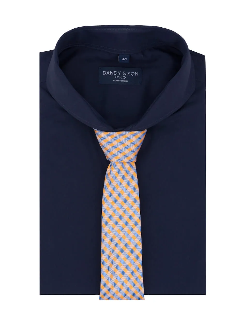 Extreme Cutaway Navy Easy-Iron Shirt