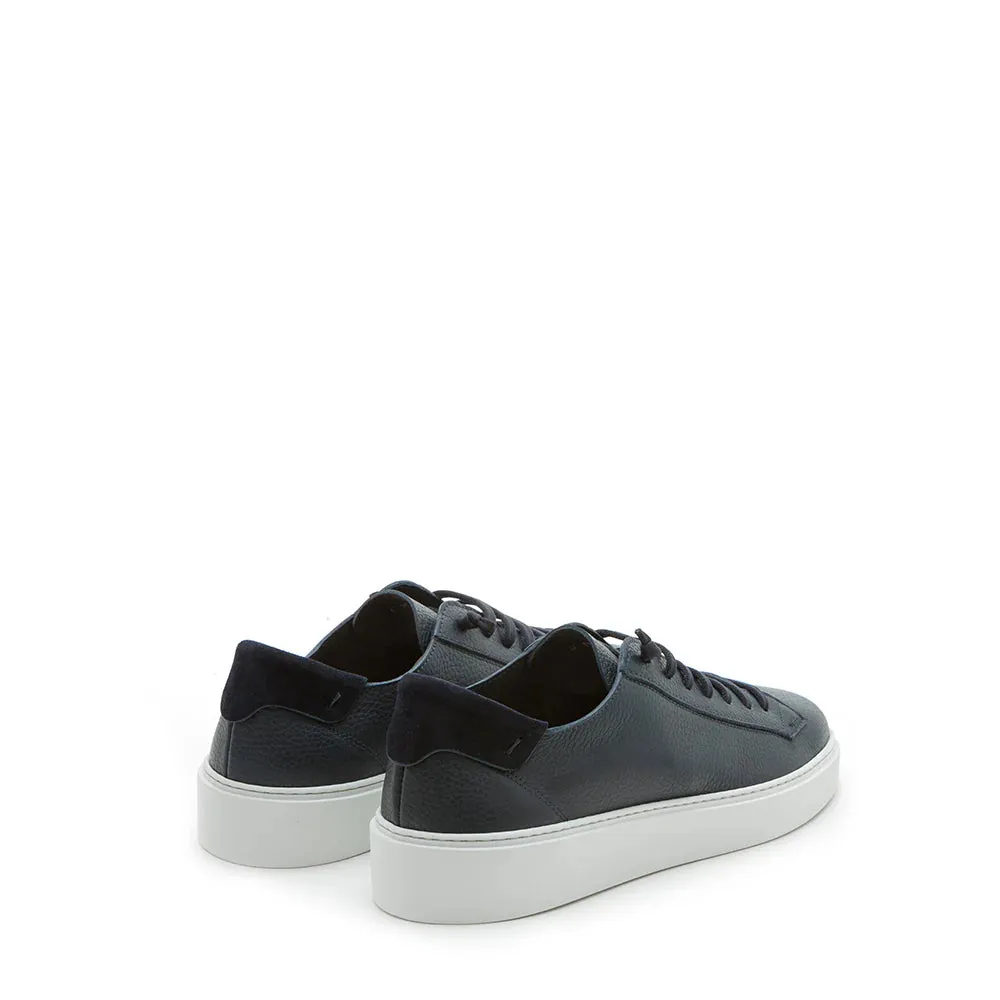 FABIANO RICCI Leather Sneaker | Black