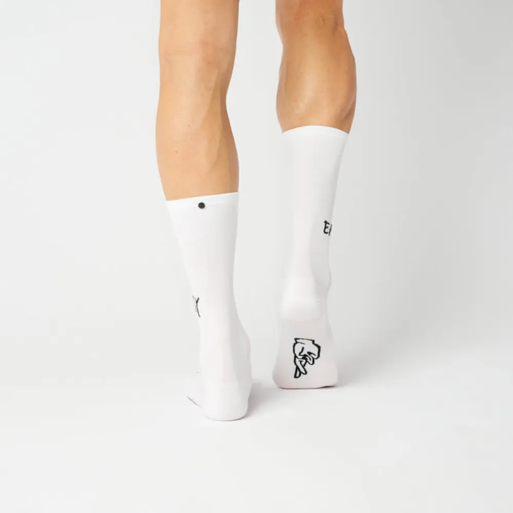 Fingerscrossed Movement Classic Socks - Easy White