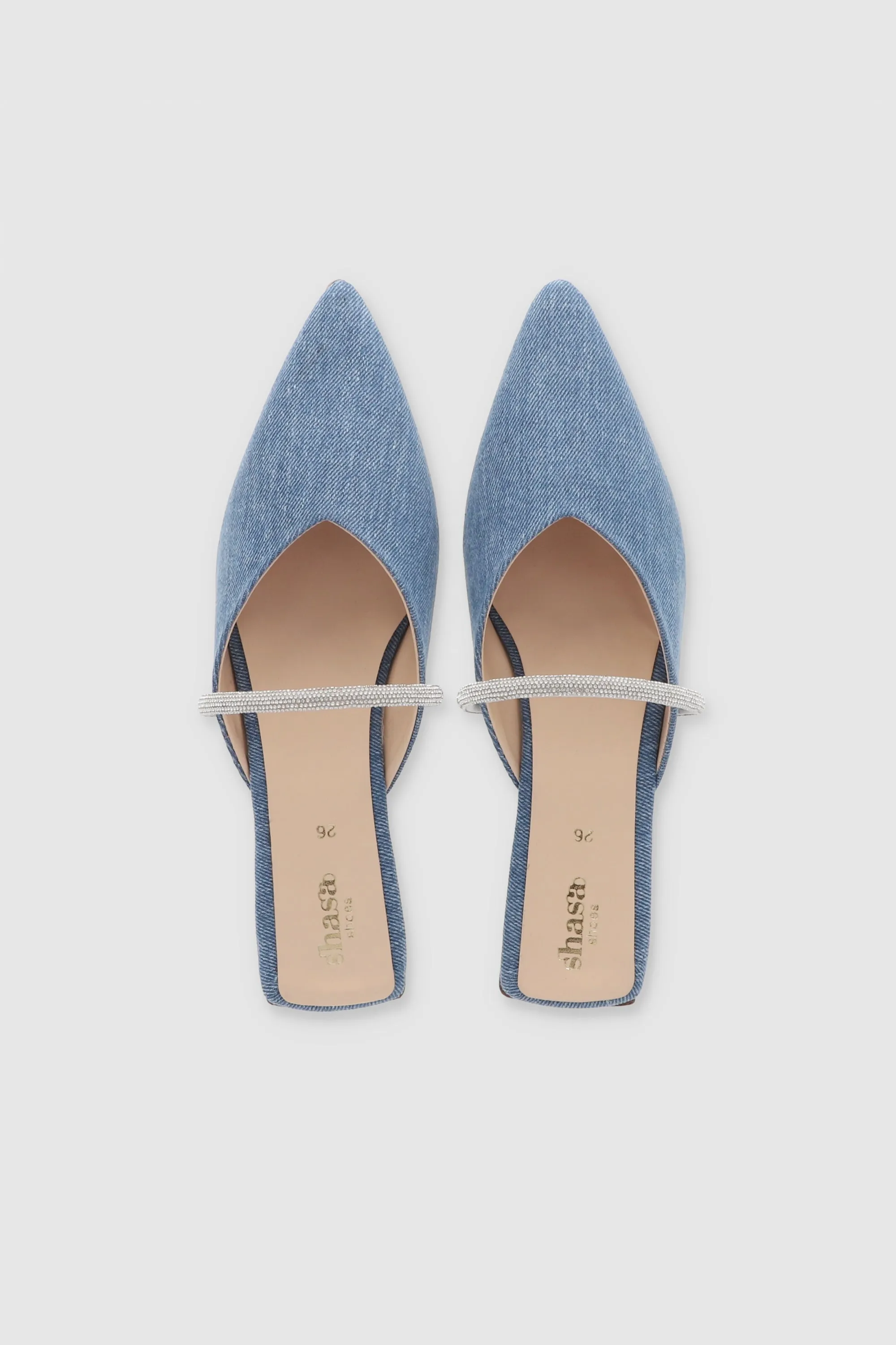 Flat Mula Brillos Pointy
