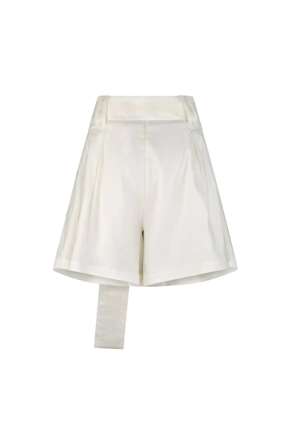 Florence Linen Short in Ivory