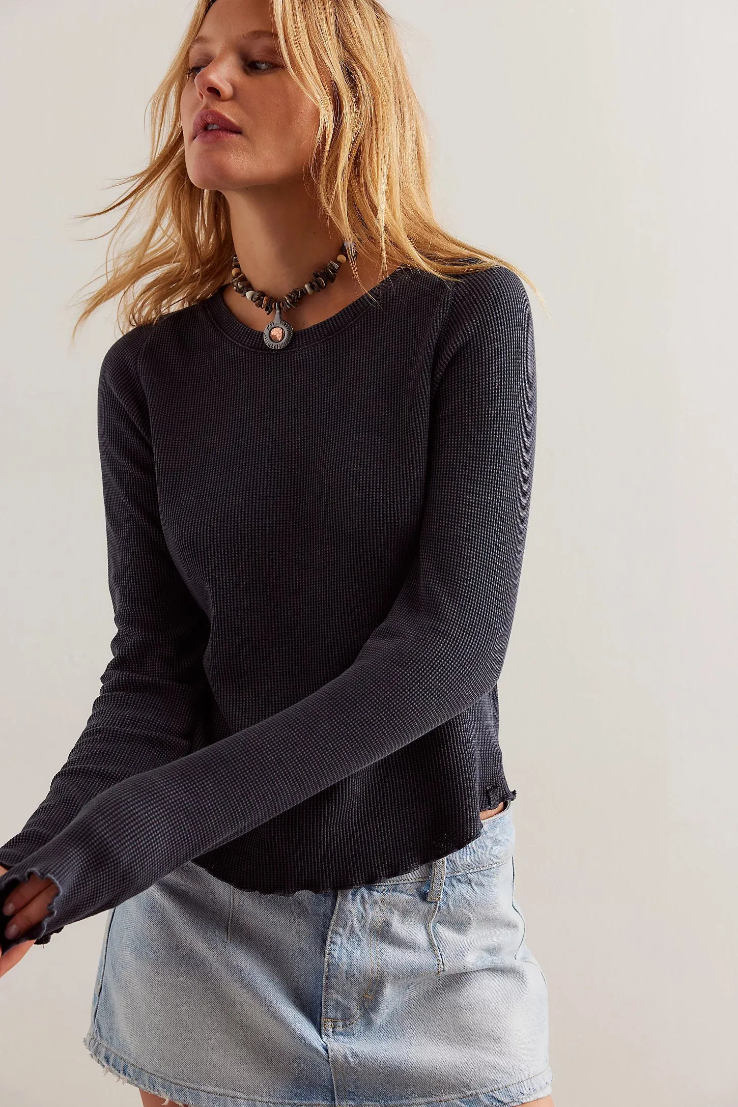 Free People Easy Does It Tee