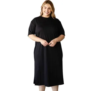 French Terry Midi Dress