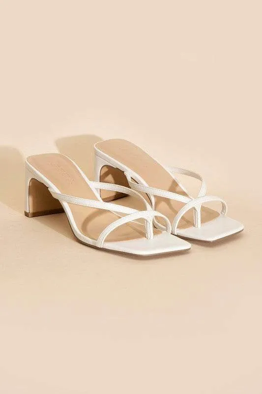 GADGET-S Thong Mule Heels