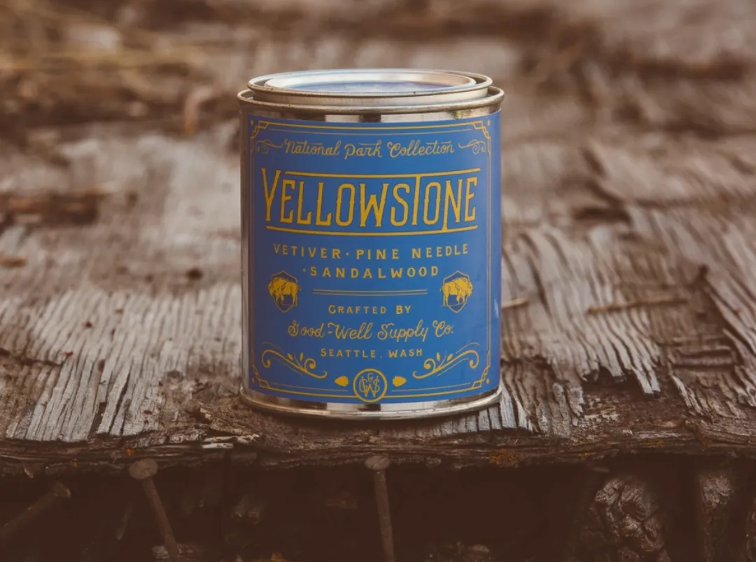 Good and Well Supply Co. Yellowstone Candle
