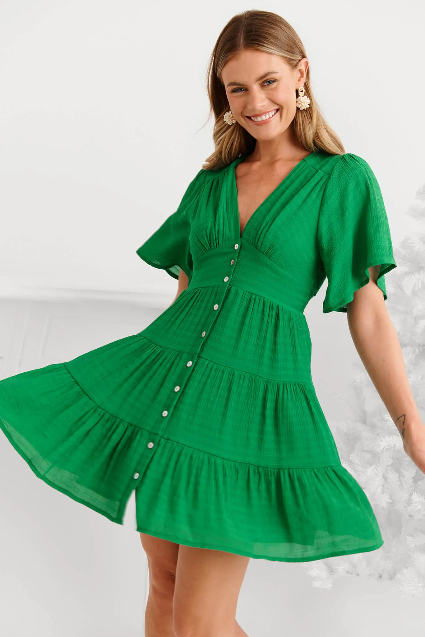 Green Elegance Dress
