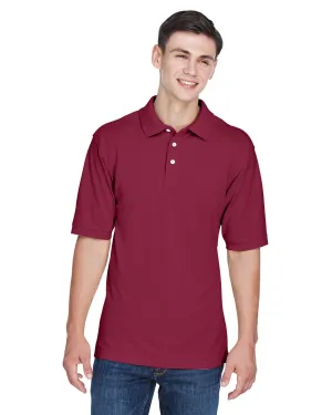 Harriton Easy Blend Polo Shirt | Wine