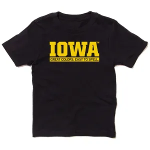 Iowa: Great Colors Easy To Spell Kids
