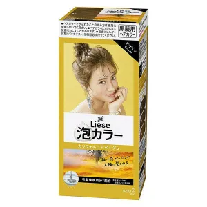 Japanese Flower Prettia hair cream California beige rice brown