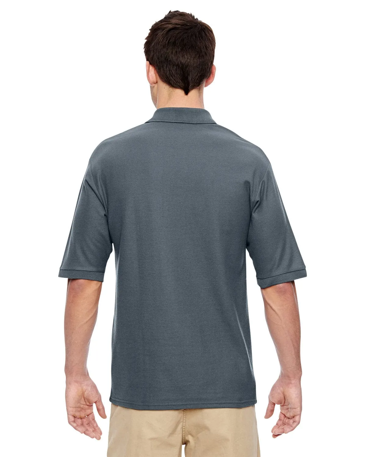 Jerzees Easy-Care Polo | Charcoal Grey
