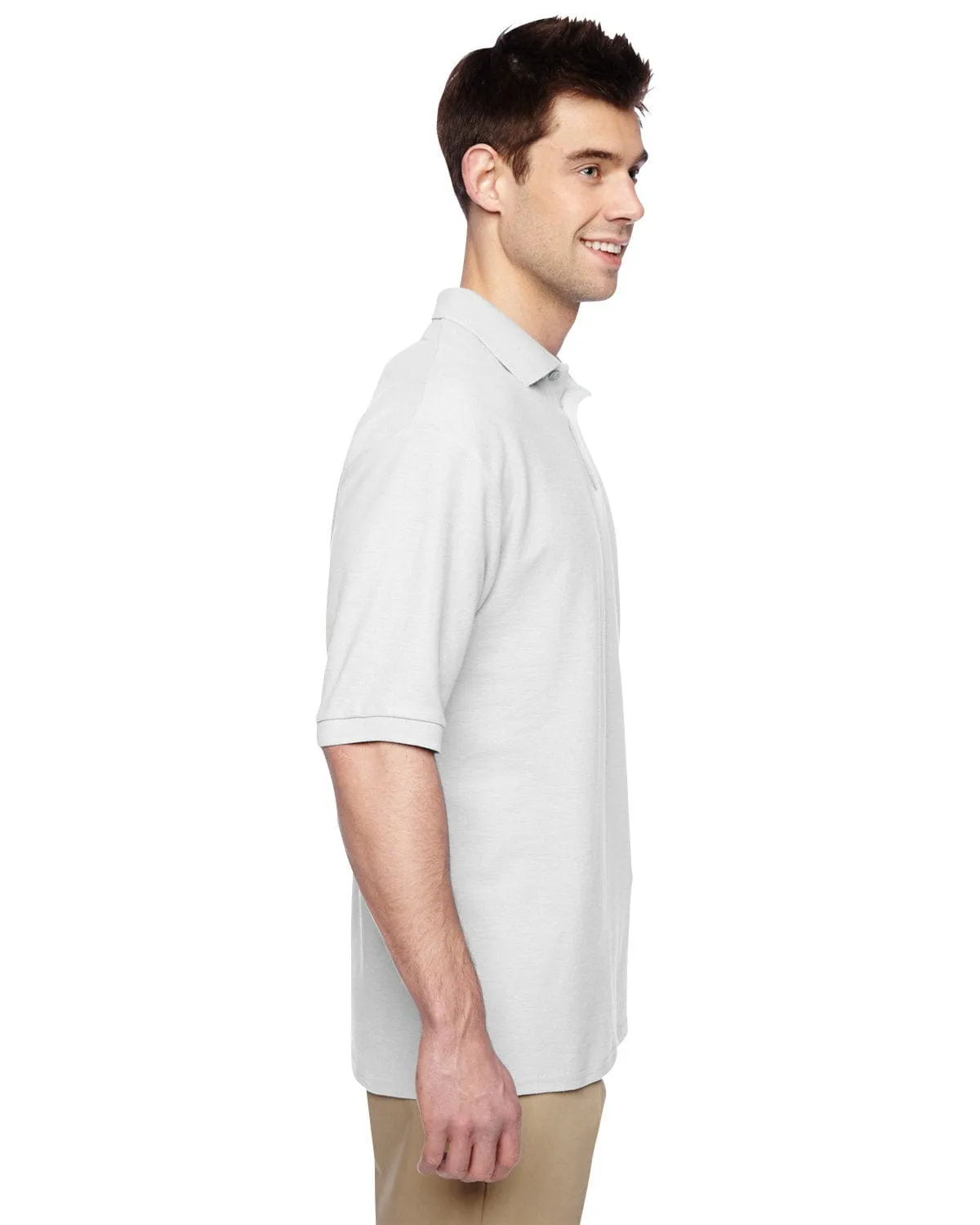 Jerzees Easy-Care Polo | White