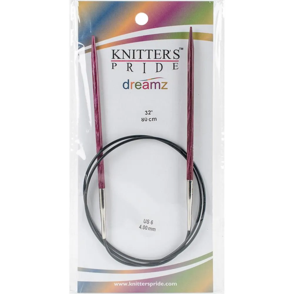 Knitting Needles - fixed circular 32" - Knitter's Pride Dreamz