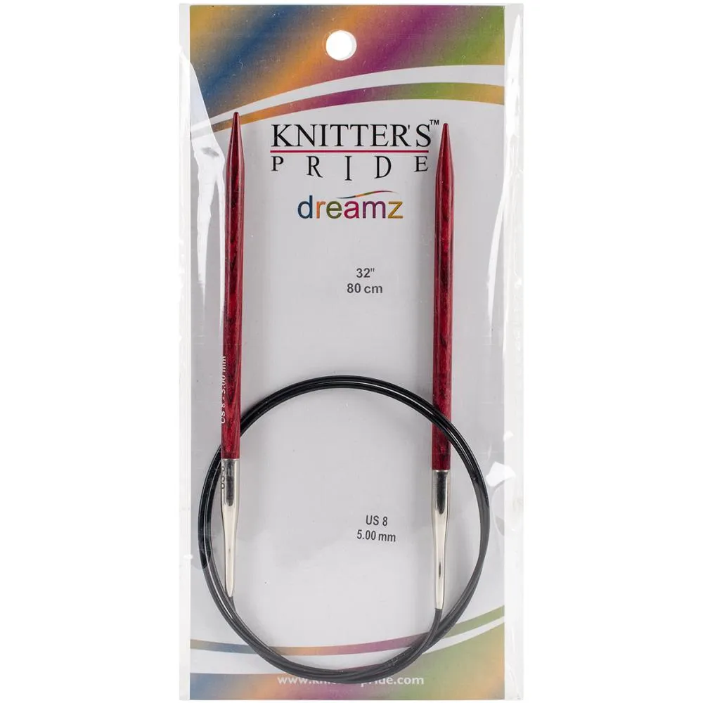 Knitting Needles - fixed circular 32" - Knitter's Pride Dreamz