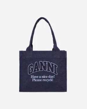 Large Easy Shopper Denim - Dark Navy