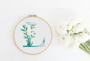 Letter L Cross Stitch Pattern #402